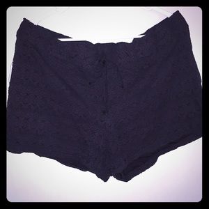 Torrid lace shorts size 2 stretchy drawstring